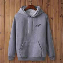 Load image into Gallery viewer, Fashion Men Planet Print Hoodie 2020 Hoodie Men Sweatshirt Clothes Sweatshirt Men Autumn Winter Solid Color Hoodie