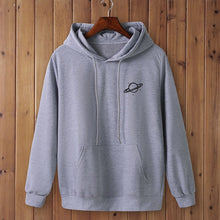 Load image into Gallery viewer, Fashion Men Planet Print Hoodie 2020 Hoodie Men Sweatshirt Clothes Sweatshirt Men Autumn Winter Solid Color Hoodie