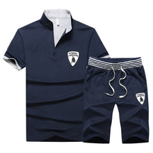 Load image into Gallery viewer, Plus Size 9XL 8XL Men's Sporting Suit Male Tracksuit Men Spring Autumn Casual Sportswear Big Size 2PC Jacket+Pants Clothing Sets