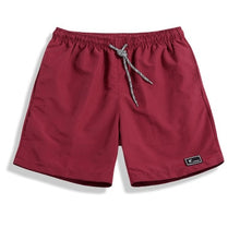 Load image into Gallery viewer, Men's Shorts Polyester Shorts for Men New 2019 Summer Solid Breathable Elastic Waist Casual Man Shorts Male Bermuda Homme