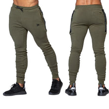 Load image into Gallery viewer, Men's High quality Brand Men pants Fitness Casual Elastic Pants bodybuilding clothing casual camouflage sweatpants joggers pants