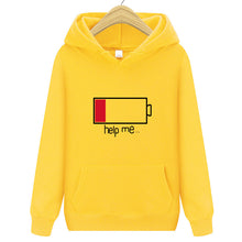 Load image into Gallery viewer, 2019 Autumn White Hoodies With Hat Men Big Pocket Street Winter Fashion Casual Hip hop Clothing Hoodie Pullover Hoody Male