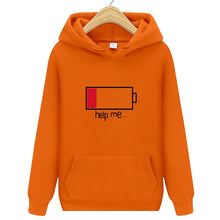 Load image into Gallery viewer, 2019 Autumn White Hoodies With Hat Men Big Pocket Street Winter Fashion Casual Hip hop Clothing Hoodie Pullover Hoody Male