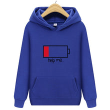 Load image into Gallery viewer, 2019 Autumn White Hoodies With Hat Men Big Pocket Street Winter Fashion Casual Hip hop Clothing Hoodie Pullover Hoody Male