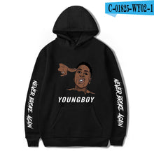 Load image into Gallery viewer, YoungBoy Never Broke Again Hip hop hoodie men /women Cotton Spring Autumn Male Hoodies Sweatshirts Printed Casual hoodie