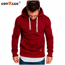 Load image into Gallery viewer, Covrlge moletom masculino manga longa outono primavera casual hoodies topo menino blusa camisolas moletom com capuz masculino mww144
