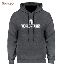 Load image into Gallery viewer, World Of Tanks Hoodie Hoodies Sweatshirt Men 2018 Winter Autumn Hooded Hoody Print Game Hip Hop New Fashion Casual Male Homme