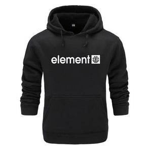 New 2019 Autumn Winter Brand Mens Hoodies Sweatshirts Men High Quality ELEMENT Letter Printing Long Sleeve Fashion Mens Hoodies