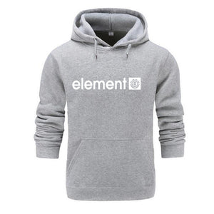 New 2019 Autumn Winter Brand Mens Hoodies Sweatshirts Men High Quality ELEMENT Letter Printing Long Sleeve Fashion Mens Hoodies