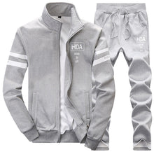 Load image into Gallery viewer, BOLUBAO Men Set 2PC Zipper Autumn Male Casual Tracksuit Men&#39;s Sets Male Sweatshirt Jacket + Pants 2 Piece Set Male
