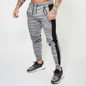 New 2019 Brand Sweatpants Medal Fitness Casual Elastic Embroidered Pants Stretch Cotton Men's Pants Jogger Bodybuilding