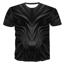 Load image into Gallery viewer, 2020 New 3D Wolf Head Cool Men&#39;s T-Shirt Funny animal fashion unisex casual t-shirt Summer street quick-drying fashion t-shirt
