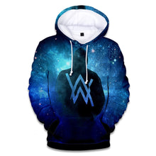 Load image into Gallery viewer, Hoodies Men Women High Quality Harajuku 3D Print Logo Alan Walker DJ Hoodies Clothes Cosplay Costume for Kids
