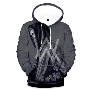 Hoodies Men Women High Quality Harajuku 3D Print Logo Alan Walker DJ Hoodies Clothes Cosplay Costume for Kids