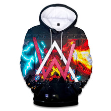 Load image into Gallery viewer, Hoodies Men Women High Quality Harajuku 3D Print Logo Alan Walker DJ Hoodies Clothes Cosplay Costume for Kids
