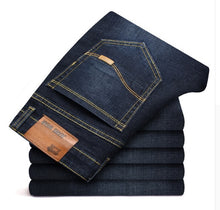 Load image into Gallery viewer, VOMINT Men&#39;s Jenas Business Classic Leisure Basic styles men Jeans Straight pants High Quality Hot Sale Plus Size 40 (No Belt)
