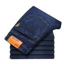 Load image into Gallery viewer, VOMINT Men&#39;s Jenas Business Classic Leisure Basic styles men Jeans Straight pants High Quality Hot Sale Plus Size 40 (No Belt)
