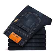 Load image into Gallery viewer, VOMINT Men&#39;s Jenas Business Classic Leisure Basic styles men Jeans Straight pants High Quality Hot Sale Plus Size 40 (No Belt)
