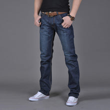 Load image into Gallery viewer, Men&#39;s Casual Autumn Denim Cotton Hip Hop Loose Work Long Trousers Jeans Denim Pants Loose Fit Trousers Brand Menswear худи 8.21
