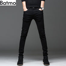 Load image into Gallery viewer, Batmo 2019 new arrival high quality casual slim elastic black jeans men ,men&#39;s pencil pants ,skinny jeans men 2108
