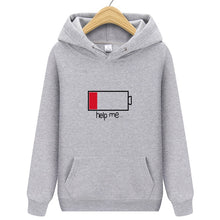 Load image into Gallery viewer, 2019 Autumn White Hoodies With Hat Men Big Pocket Street Winter Fashion Casual Hip hop Clothing Hoodie Pullover Hoody Male
