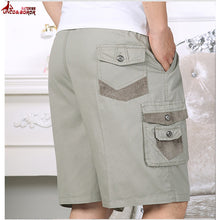 Load image into Gallery viewer, new Cargo Shorts Men Summer Fashion Army Military Tactical Homme Shorts Casual Multi-Pocket Male Baggy Trousers
