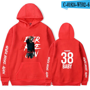 YoungBoy Never Broke Again Hip hop hoodie men /women Cotton Spring Autumn Male Hoodies Sweatshirts Printed Casual  hoodie