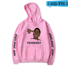 Load image into Gallery viewer, YoungBoy Never Broke Again Hip hop hoodie men /women Cotton Spring Autumn Male Hoodies Sweatshirts Printed Casual  hoodie
