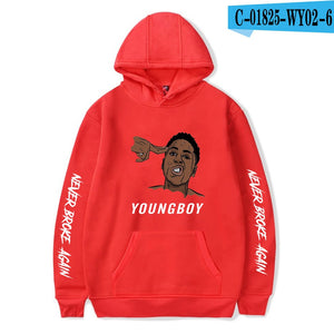 YoungBoy Never Broke Again Hip hop hoodie men /women Cotton Spring Autumn Male Hoodies Sweatshirts Printed Casual  hoodie