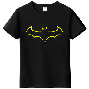 Men's Casual High Quality 100% Cotton Funny Batman Print T-Shirt Short Sleeve Men's T-Shirt Cool T-Shirt Men funny t shirts