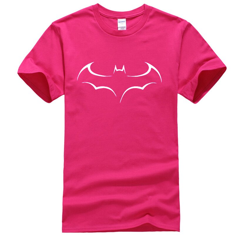 Men's Casual High Quality 100% Cotton Funny Batman Print T-Shirt Short Sleeve Men's T-Shirt Cool T-Shirt Men funny t shirts