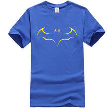 Load image into Gallery viewer, Men&#39;s Casual High Quality 100% Cotton Funny Batman Print T-Shirt Short Sleeve Men&#39;s T-Shirt Cool T-Shirt Men funny t shirts
