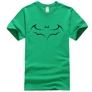 Men's Casual High Quality 100% Cotton Funny Batman Print T-Shirt Short Sleeve Men's T-Shirt Cool T-Shirt Men funny t shirts