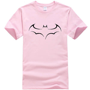 Men's Casual High Quality 100% Cotton Funny Batman Print T-Shirt Short Sleeve Men's T-Shirt Cool T-Shirt Men funny t shirts