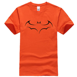 Men's Casual High Quality 100% Cotton Funny Batman Print T-Shirt Short Sleeve Men's T-Shirt Cool T-Shirt Men funny t shirts