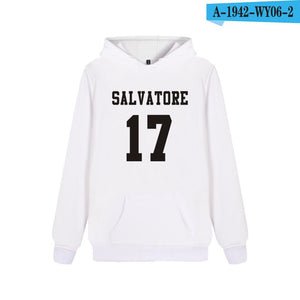 Unisex Hoodie Salvatore 17 Print High Quality Sweatshirt Men Women Fashion Pocket Pullover Salvatore 17 Harajuku Top Streetwear