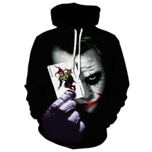 Load image into Gallery viewer, Novelty clown 3d hoodie Men Joker Poker men hoodies sweatshirts Funny sweatshirt  Hip Hop Mens Clothes hoodies men 2019 Tops
