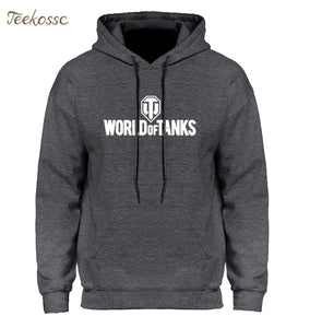 World Of Tanks Hoodie Hoodies Sweatshirt Men 2018 Winter Autumn Hooded Hoody Print Game Hip Hop New Fashion Casual Male Homme